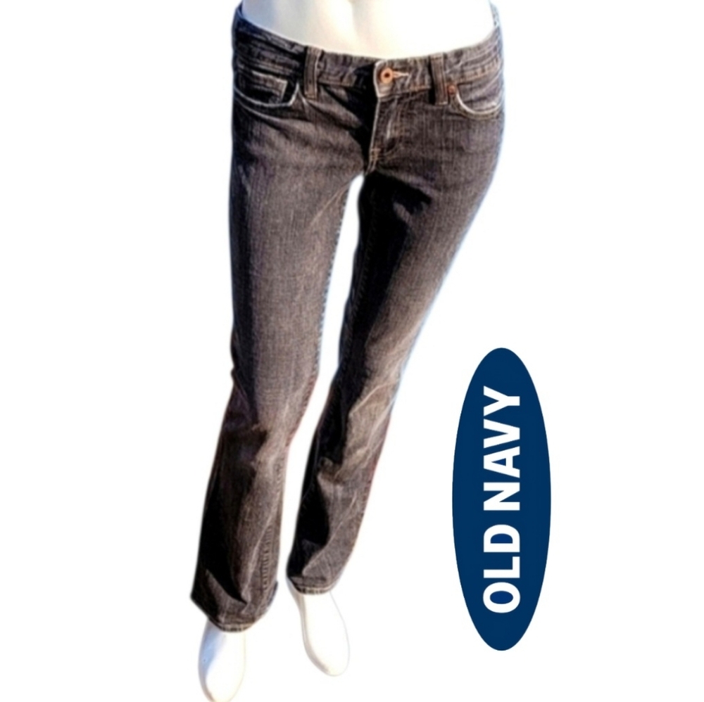 Old Navy Ultra Low Waist Stretch Boot Cut Jeans